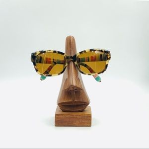 Kate Spade Tortoise Oval Sunglasses Frames and a case I bought to go with it.